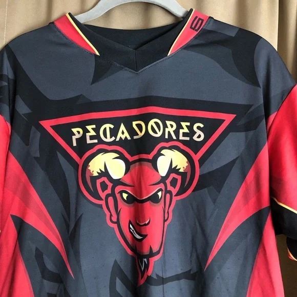 Pecadores Pro Jersey Sector Six Apparel Short Sleeve Shirt - Picture 3 of 9